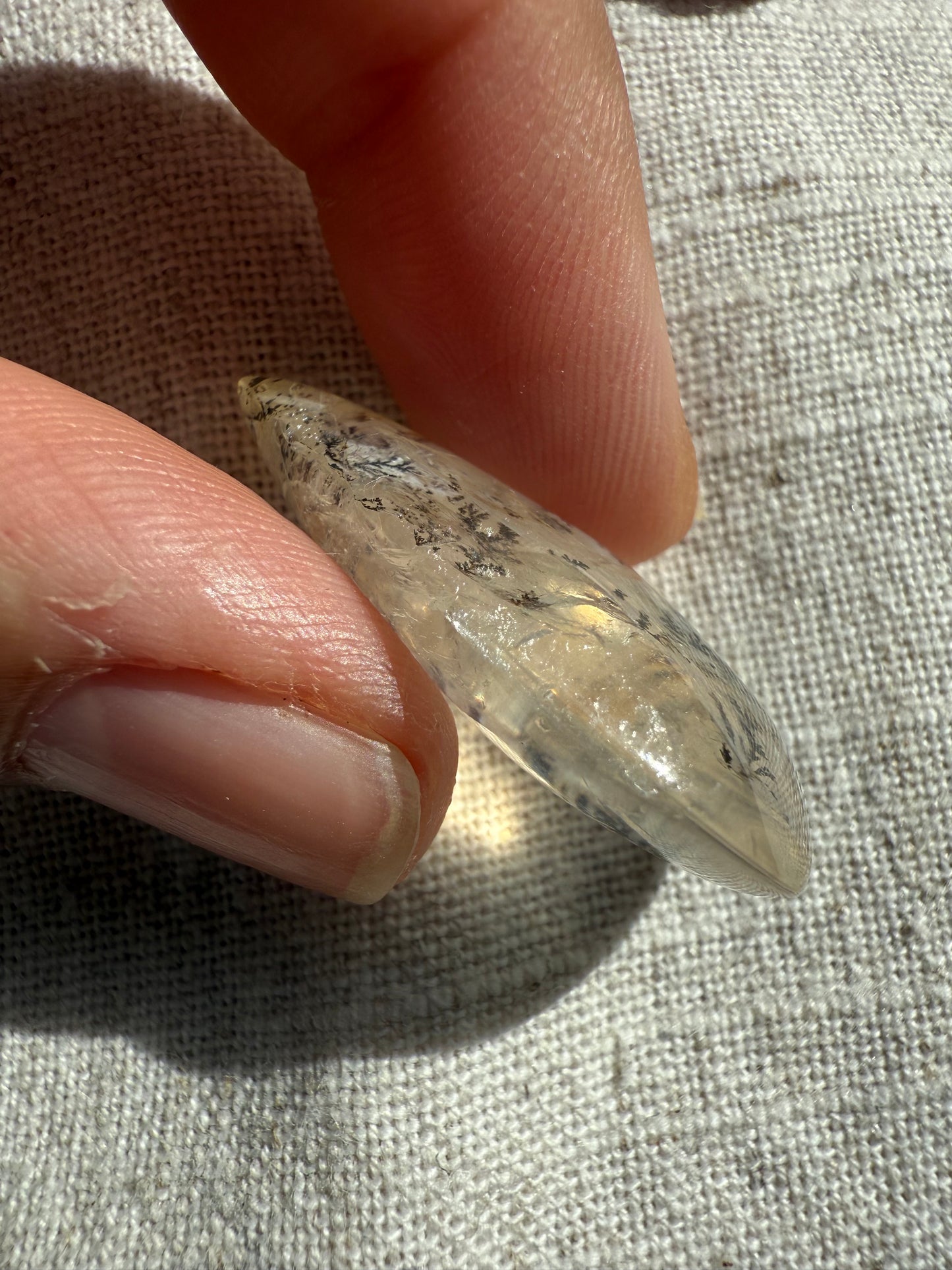 Dendritic Quartz Cabochon