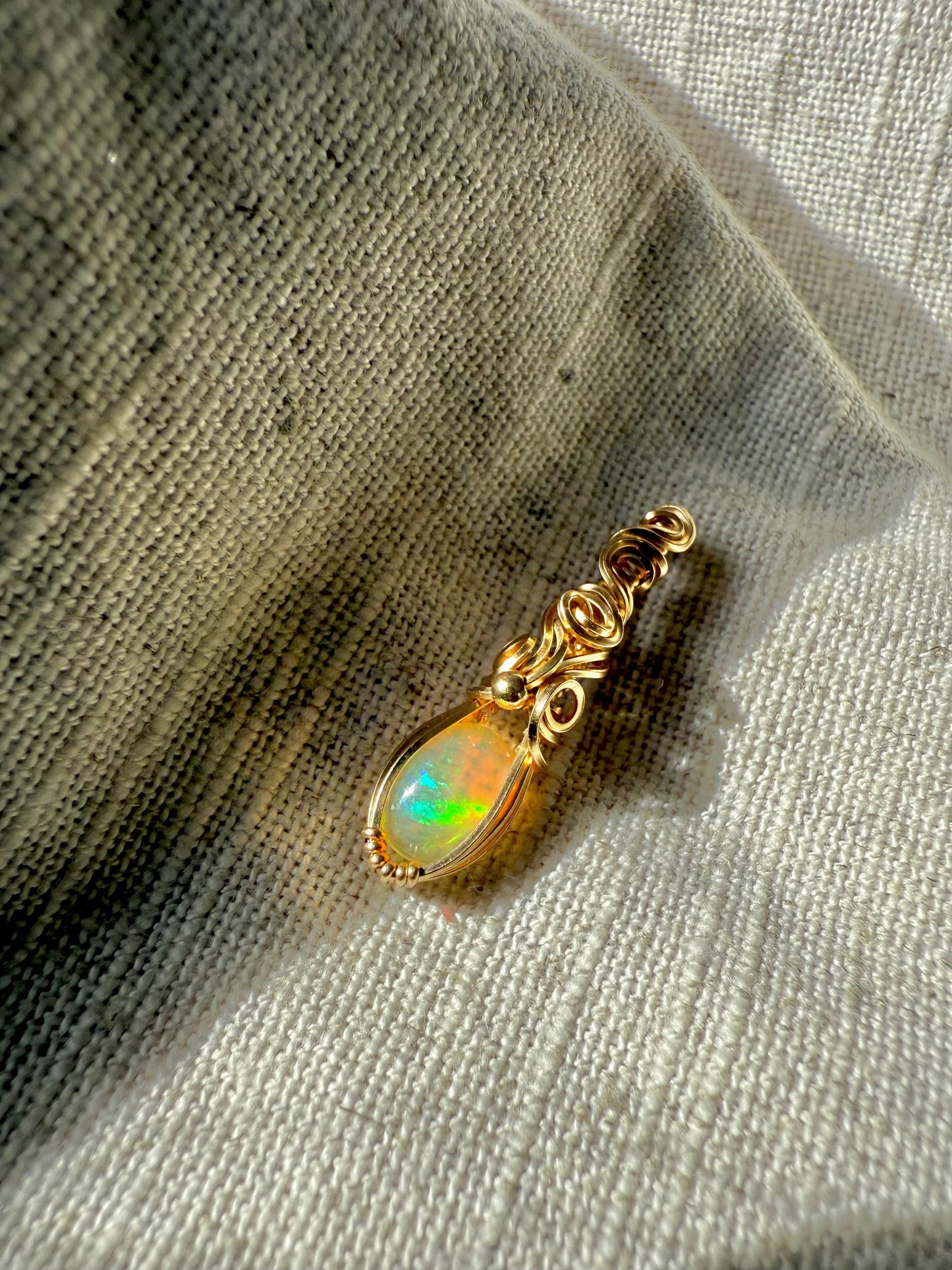 Ethiopian Opal - Pendant