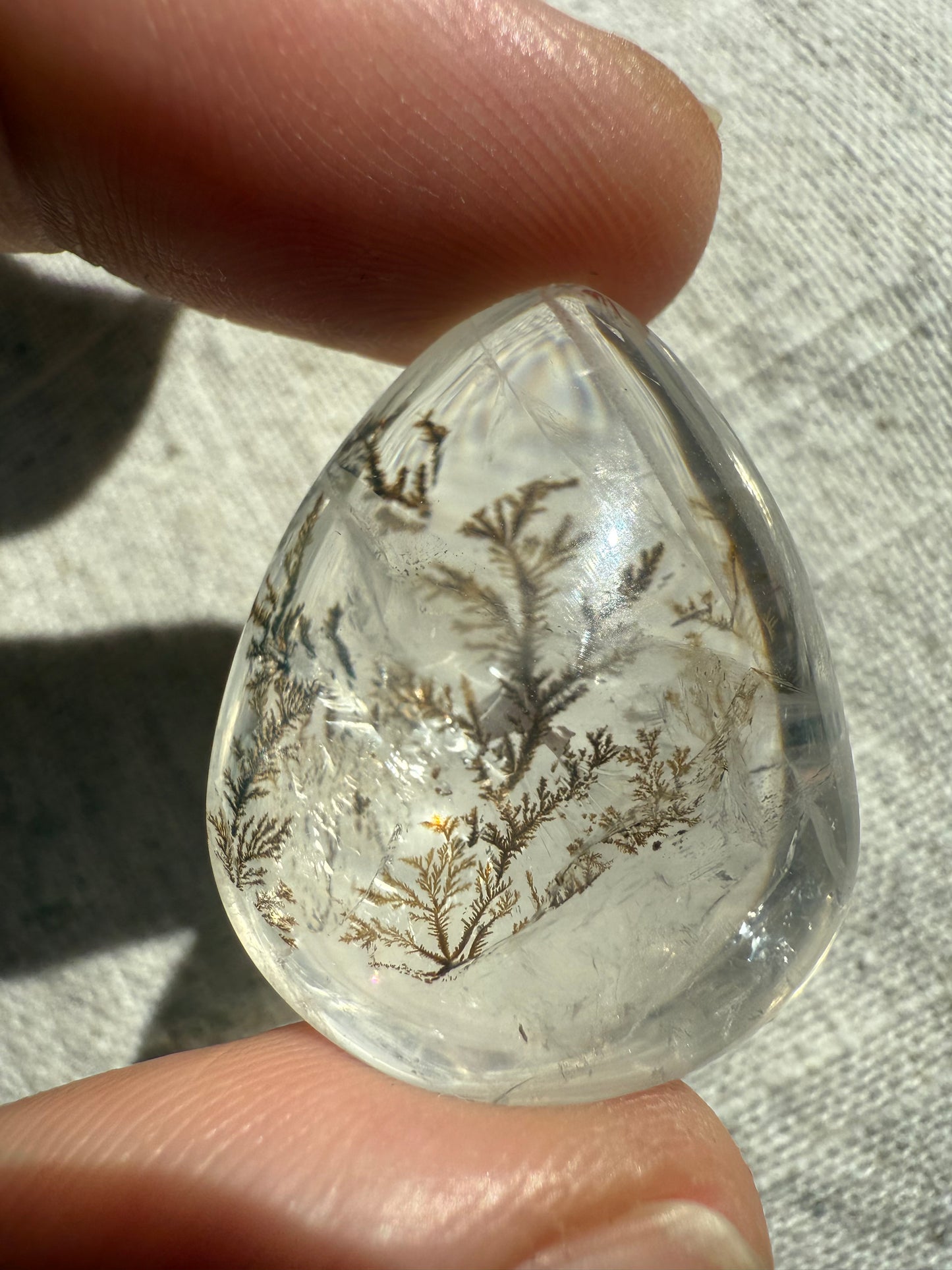 Dendritic Quartz Cabochon