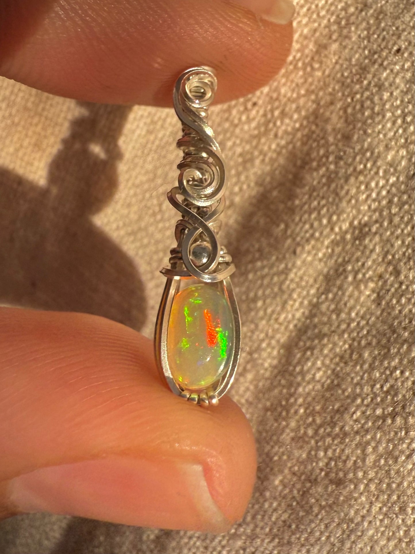Ethiopian Opal - Pendant
