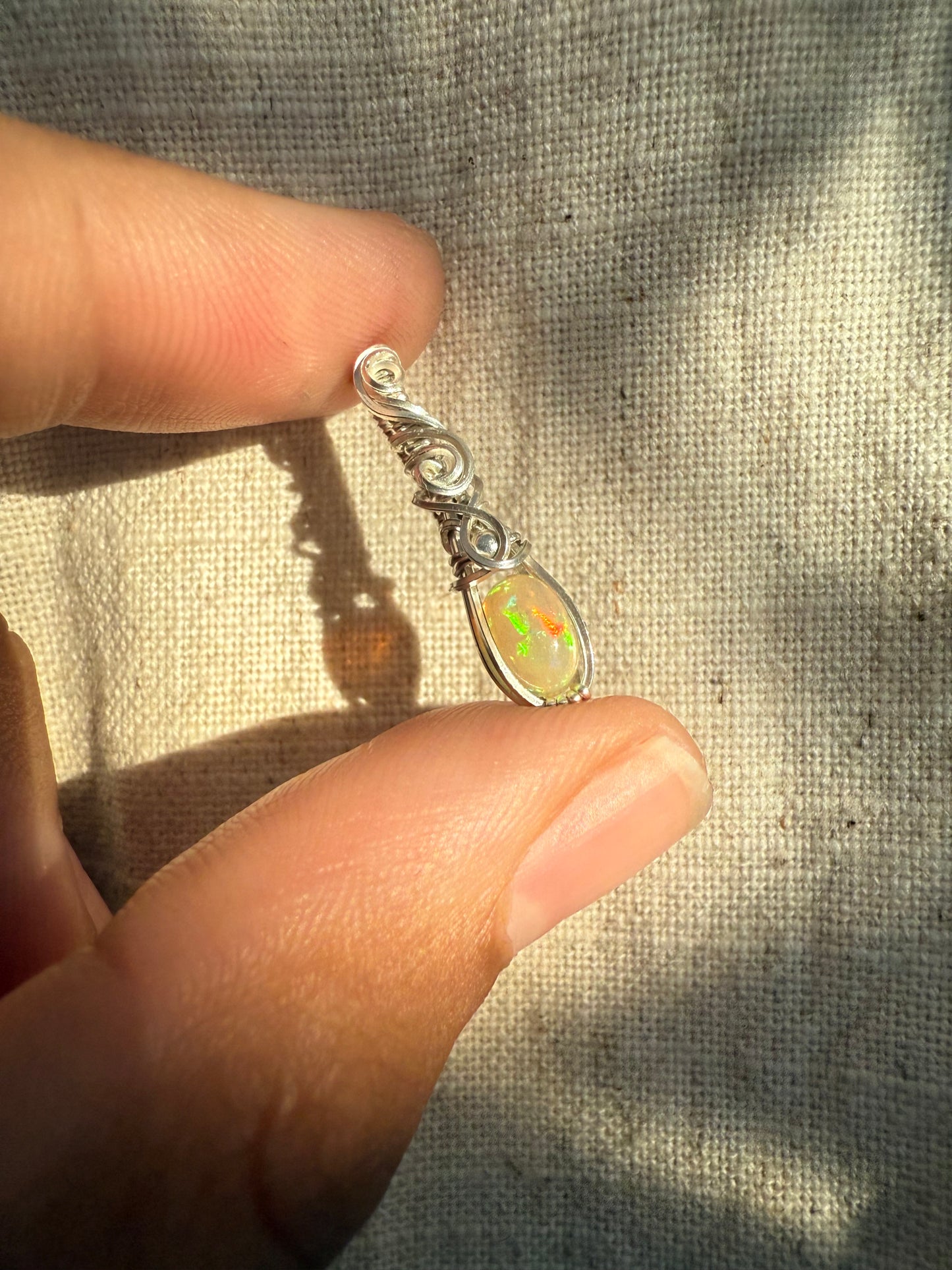 Ethiopian Opal - Pendant