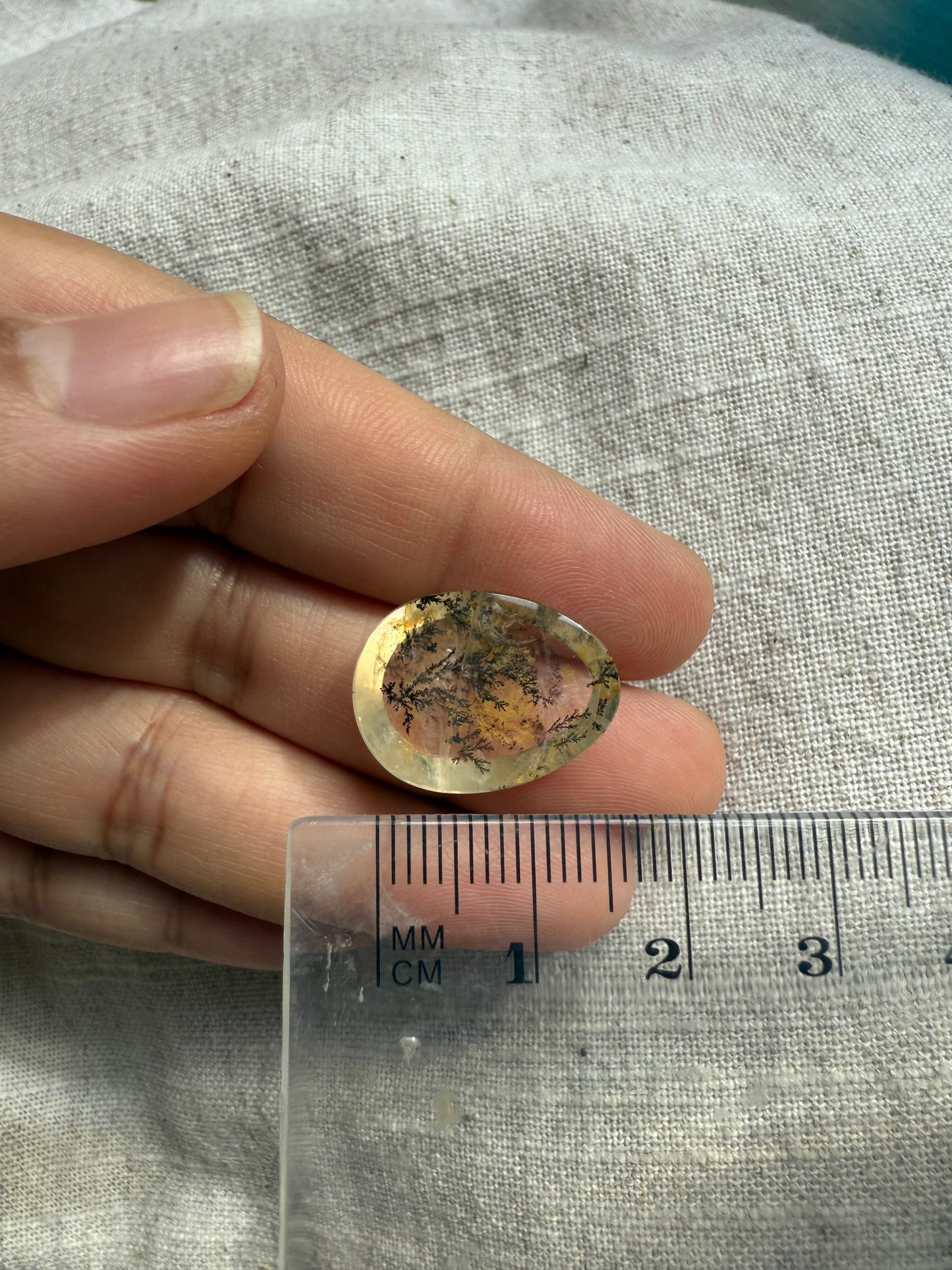 Dendritic Quartz Cabochon