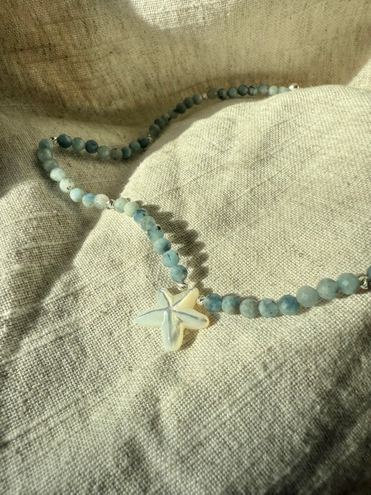 Aqua Stella Necklace (PREORDER)