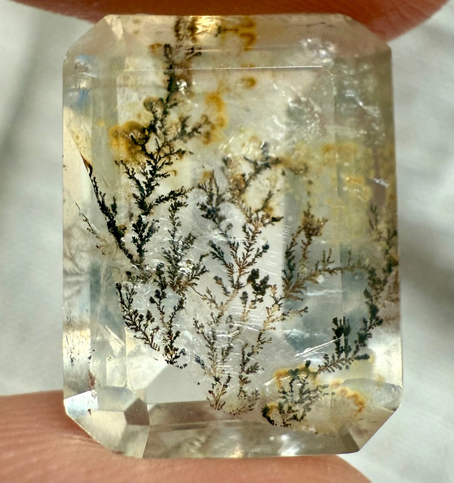 Dendritic Quartz Cabochon