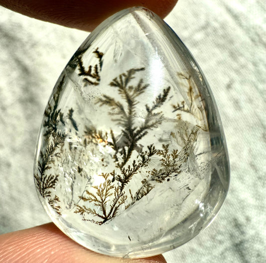 Dendritic Quartz Cabochon