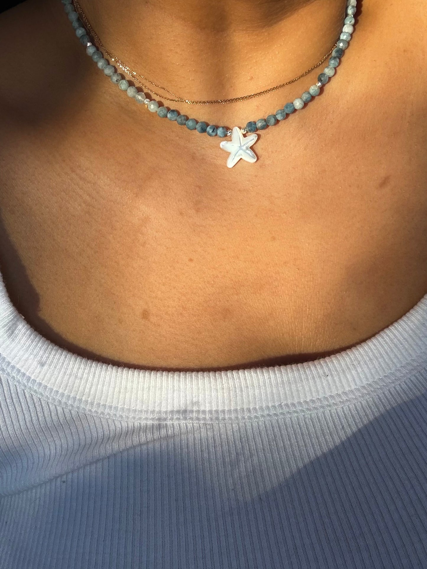 Aqua Stella Necklace (PREORDER)