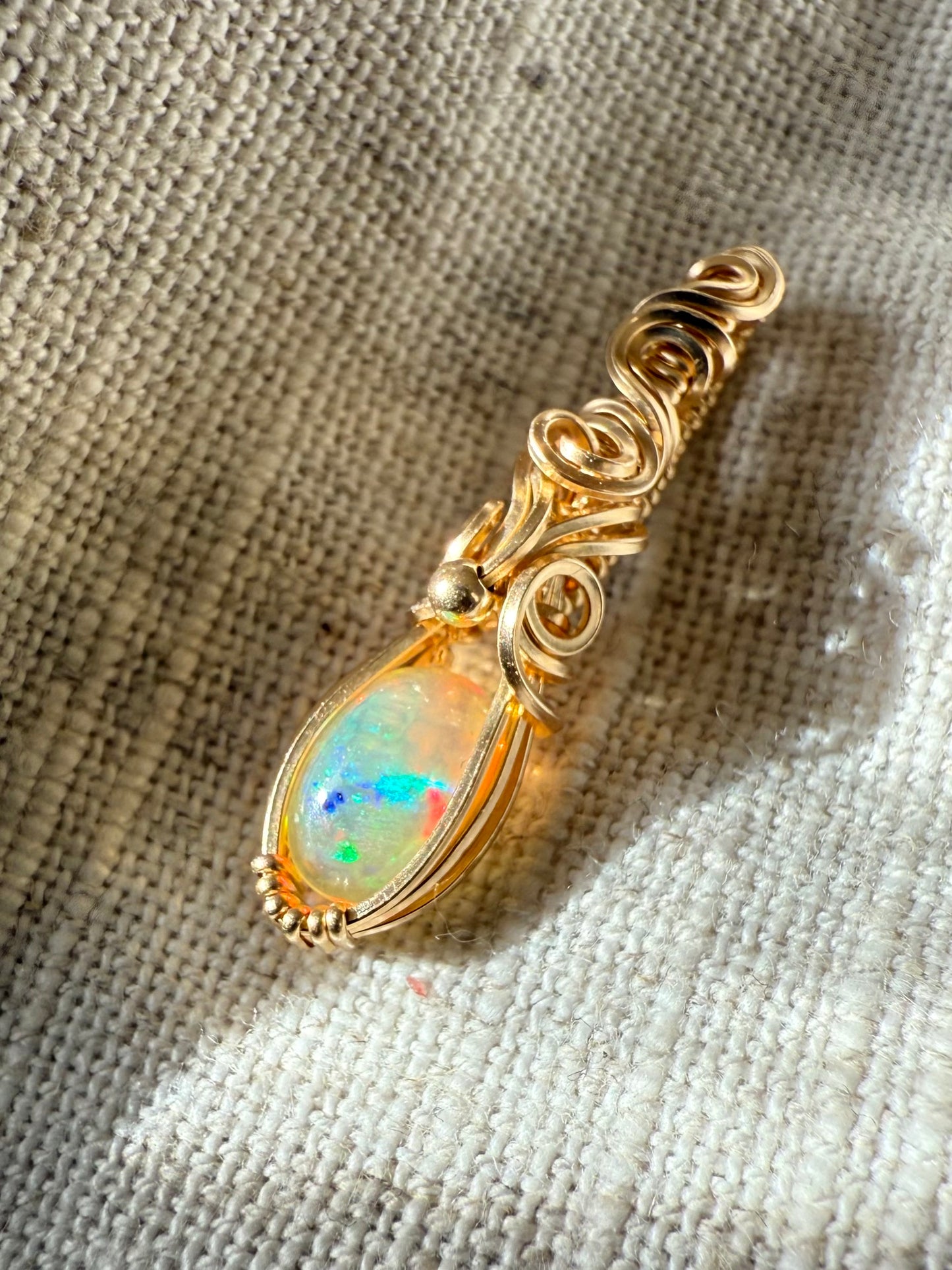 Ethiopian Opal - Pendant